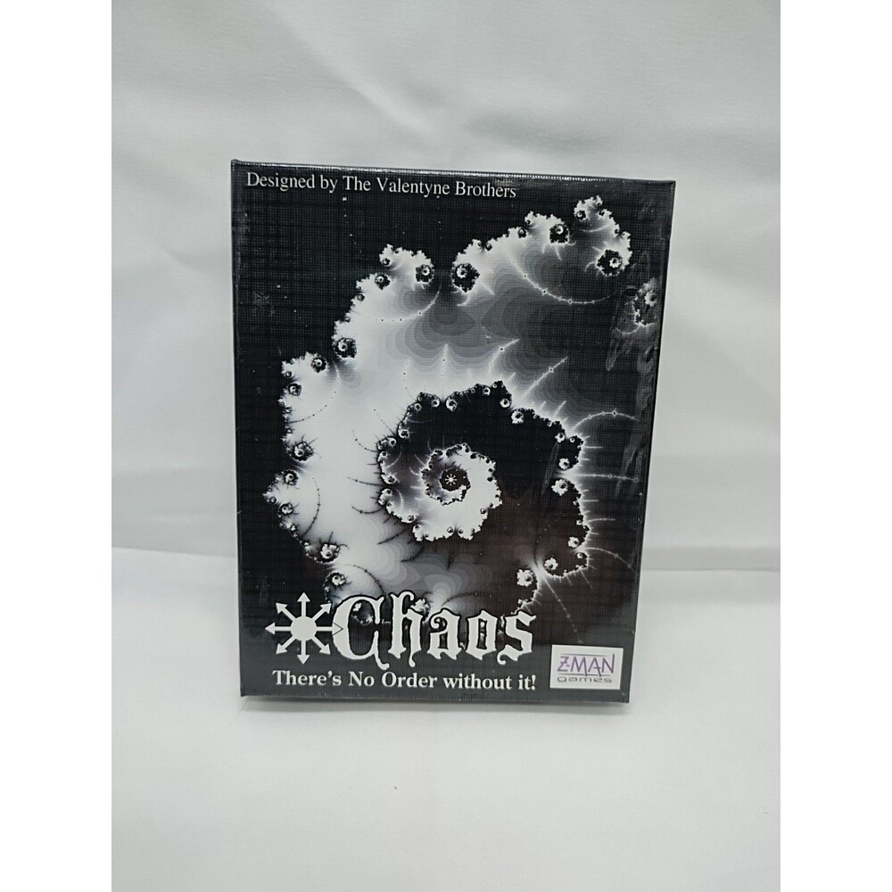 Chaos There's No Order Without It! Z-man Games Card Game Sealed